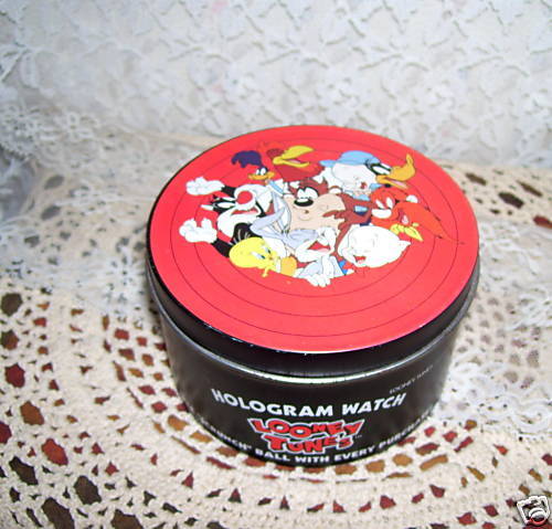 1994 LOONEY TUNES BUGS BUNNY, TWEETY, TAZ TIN  