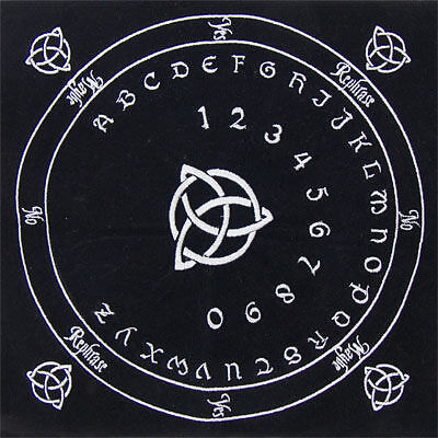 Black Velvet Celtic Pendulum Answer Mat Pagan, Wiccan  